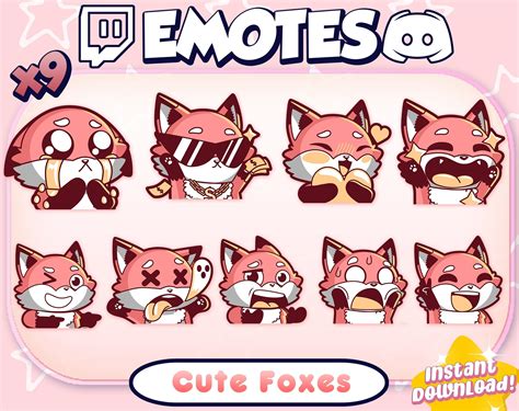 foxy emoji|cute fox emoji.